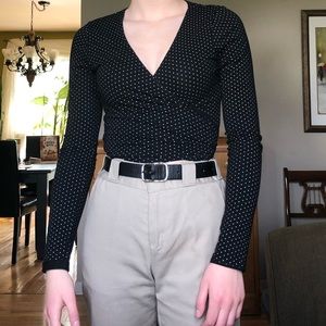 Brandy Melville wrap top